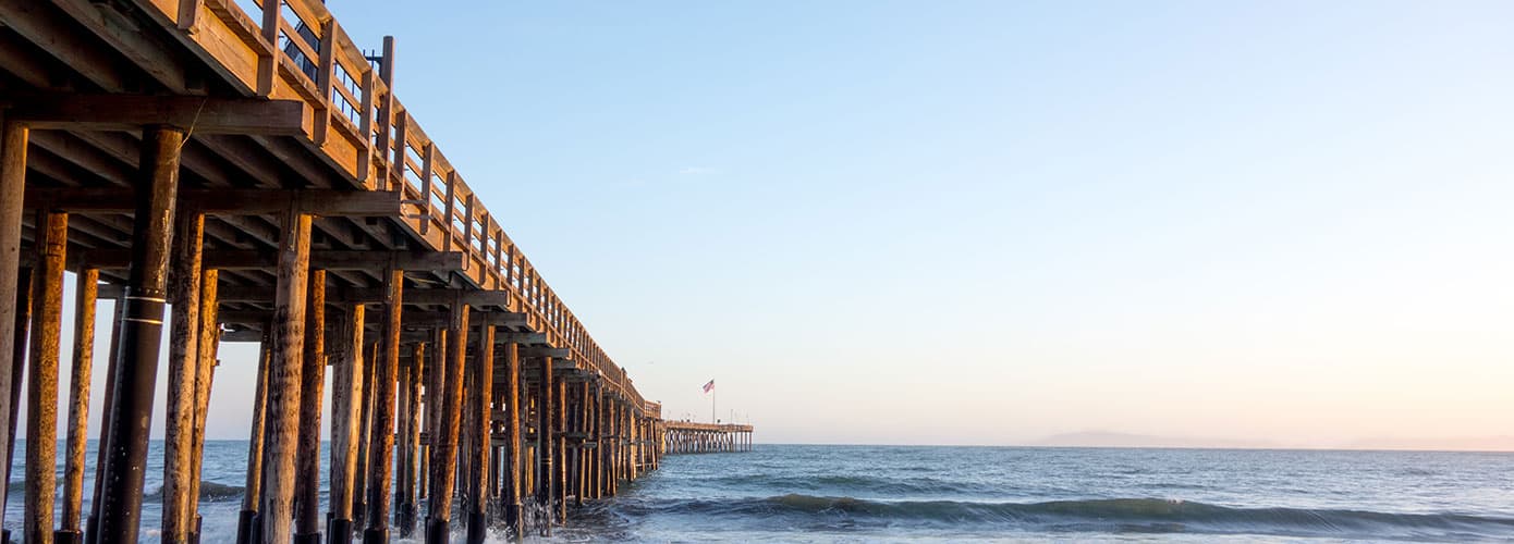 California pier